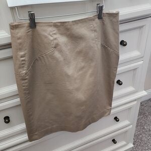 Stone color pencil skirt from The Limited 6